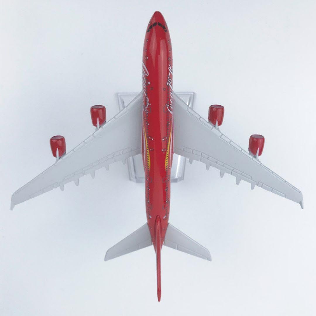 Amazon | A380 飛行機 模型 ジェット エアバス コカコーラ 1500